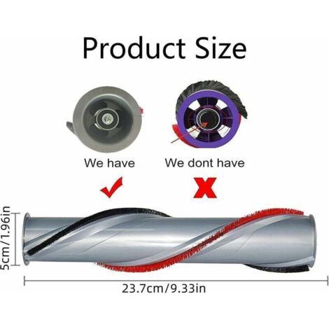 Brosses rotatives pour aspirateur Dyson V11, brosses de rechange pour Dyson V11, brosses spécifiques pour Dyson V11. Références : 970135-01, 970100-05 (1/3)