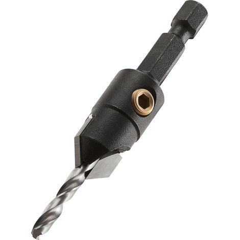 Trend Snappy TCT Tipped Countersink 3.5mm 9/64 x 12.7mm Drill Bit SNAP/CS/12TC