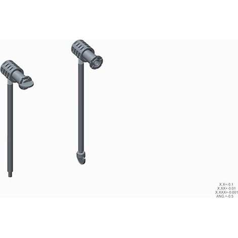 VITRA 310092YP1TE Set de montage V-Fit Pièce de rechange pour bidet mural