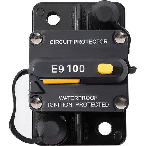 Disjoncteur automatique universel Marine étanche à l'eau et à la poussière avec réinitialisation manuelle 100A (1/2)