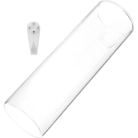 Vase mural suspendu en verre transparent pour plantes hydroponiques (1/5)
