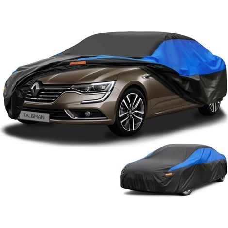 Autoabdeckung wasserdicht atmungsaktiv für Renault Talisman (2015-2024) schwarz blau (1/5)