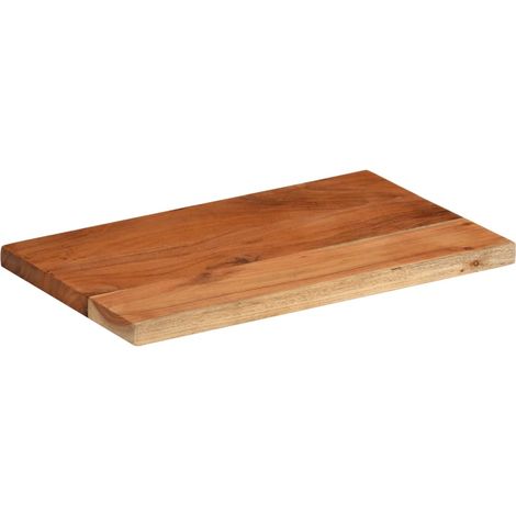Dessus de table Dessus de bureau Plateau de table 60x20x3,8 cm rectangulaire bois massif d'acacia