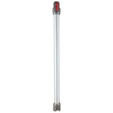 Tubo telescopico per Dyson Tubo di prolunga Rigida Compatibile con Dyson V7 V8 V10 V11 V15, sistema di aspirazione, Tubo di Connessione Rapida per Aspirapolvere Dyson con Due 2-in-1 Pennello, Argento (1/5)