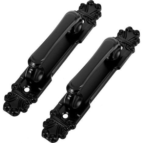 2 Piece Furniture Handles Closet Garage Handle Doors Heavy Metal Piece (1/5)