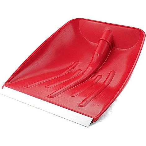 Pelle d'écurie en plastique avec rebord en fer