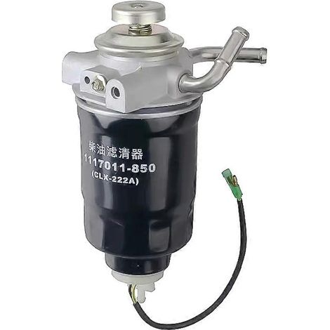 Ensemble filtre à carburant pour camion ISUZU NKR77 4JH1 1117011-850 8972401263 8-97240126-3 CLX-222A 600p 8972401260 (1/5)