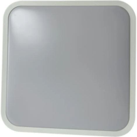 Plafón Led 24w Cct Cuadrado Blanco Silver Hydra 490513