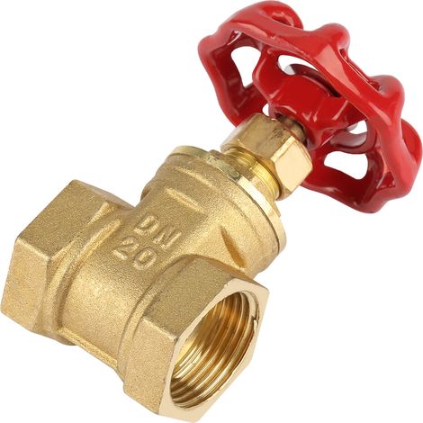 DN20 Messing-Absperrventil BSPP G3/4 Drehschieberventil 232 PSI für Wasser, Öl und Gas (1/5)