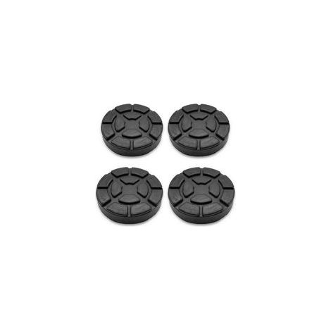 4X Patins en caoutchouc Réceptacles en caoutchouc 123 mm pour plaque de 110 mm Ponts élévateurs Outils de réparation, Table élévatrice (1/4)
