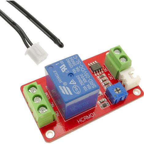 BeMatik - Circuit imprimé avec relais 1 5/12V Photo-switch Photo-Resistance DW-0019 (1/5)
