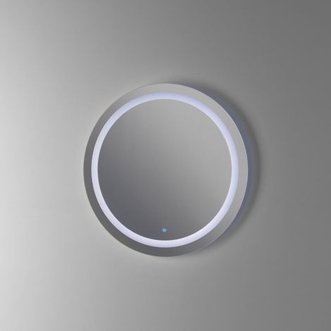 Rundes LED-Spiegelbad mit Ringlicht Maxi
