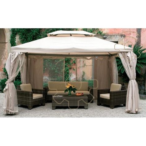 ERSATZTEIL FLIEGENGITTER SET FÜR GAZEBO SAHARA MT.3X4 Moskitonetze