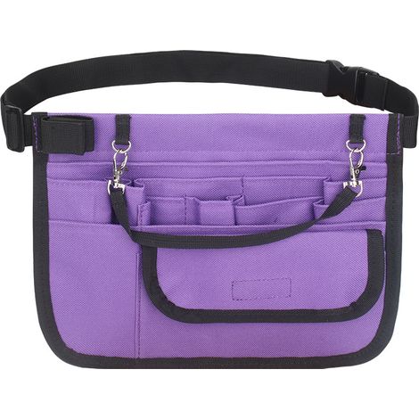 Sac banane violet pour infirmières (outils non inclus), organisateur pour matériel médical P