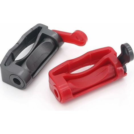 Clip de commande de bouton marche/arrêt 2 pièces pour V6 V8 V7 V10 V11 bouton d'alimentation de verrouillage bouton d'alimentation état marche/arrêt, gris et rouge (1/5)