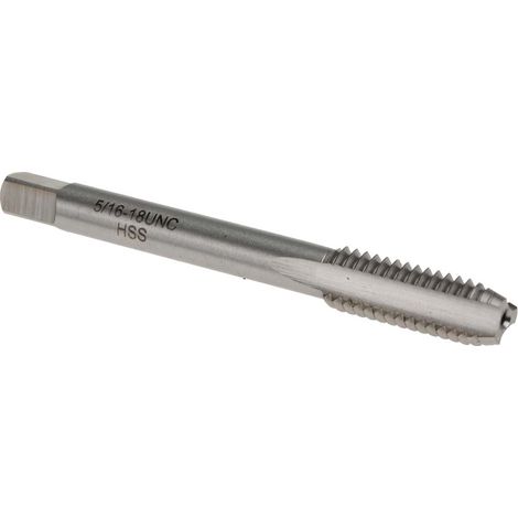 Rs Pro – Jeu de tarauds 5/16 pouce UNC HSS – 2 pièces pour filetages précis – Taraud ébaucheur et finisseur – Angle de chanfrein 4° et 23°