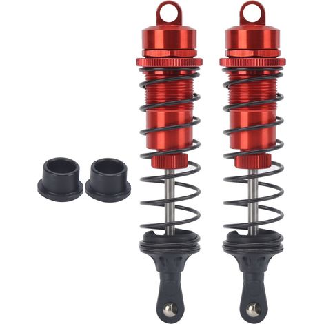 Amortisseur Réglable Rempli Dhuile - Métal - Pour Modèle RC 1/8 - Compatible HSP HPI AXIAL - Lot De 2 (1/5)