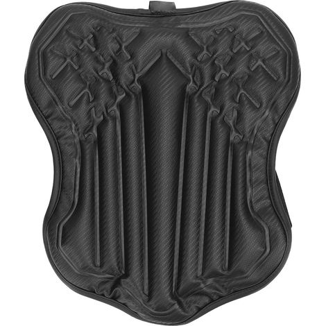 Coussin siège air moto absorption chocs – Étanche doux confortable respirant style carbone, confort (1/5)