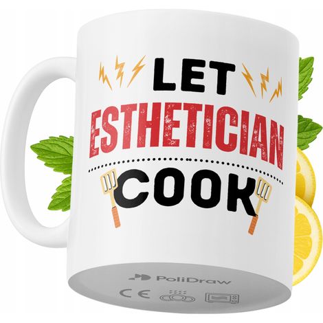 Lustige Tasse für Kosmetikerinnen – Kaffee- oder Teetasse mit witzigem Textdesign – ideal für Geburtstage, Namenstage, Feiertage und besondere Anlässe. Hochwertige Tasse für Zuhause, Büro und Arbeit. 