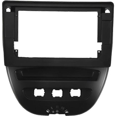 Cadre de carénage d'autoradio Din 10.1 pouces, pour Peugeot 107 TOYOTA Aygo (1/4)