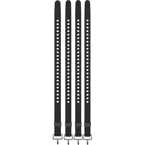 Sangles à boucles, lot de 4, robustes et réglables, avec clips, fixation rapide, boucles d'arrimage et sangle à came. (1/5)