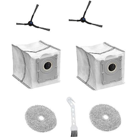 Kit de nettoyage pour brosse latérale et sac à poussière de rechange pour robot aspirateur Ecovacs Deepot Mini (1/5)