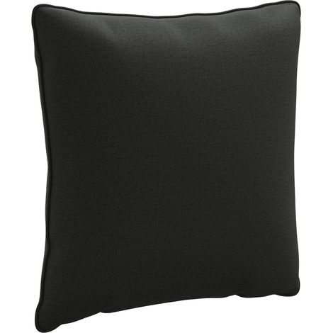 1-Piece Back Cushion PUTTEN 100% Polyester Black vidaXL (1/5)