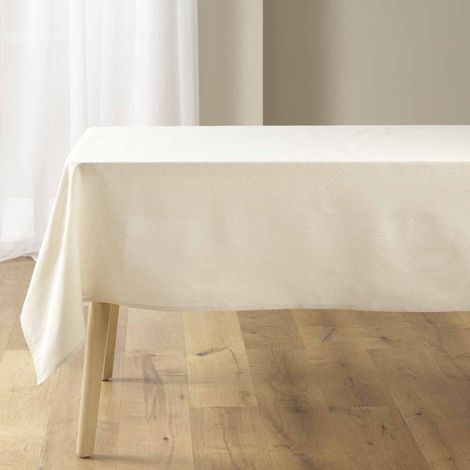 Nappe Rectangle Uni "Serafine" 140x240cm Naturel