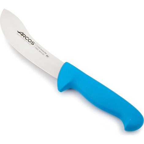 Cuchillo para despellejar Arcos Colour - Prof 295323 de acero inoxidable Nitrum y mango ergonómico de Polipropileno de color azul y hoja de 16 cm, funda display (1/5)