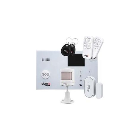 KIT DI ALLARME WIRELESS WIFI/GSM PRONTO ALL'USO DOME BEGHELLI