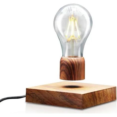 Lampada da Tavolo LED a Levitazione Magnetica - Design Moderno attacco E27 con Filamento a LED