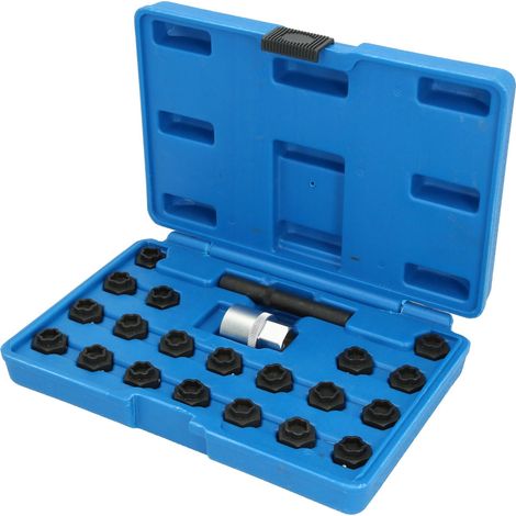 Brilliant Tools – Assortiment de douilles antivols de roue pour BMW – 22 pièces – Profils 041 à 060 – Compatible série 1 à 7 (1/5)