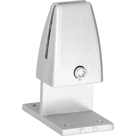 4 Stück Tischabtrennungs-Klemmen, T-förmig, Aluminiumlegierung, silberfarben, für Büro und Klassenzimmer (1/5)