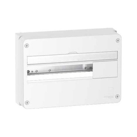 Resi9 - Coffret en saillie Blanc (RAL 9003)- 2 rangées de 18 modules