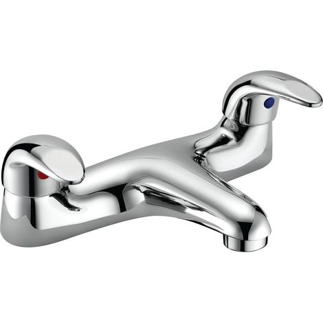 Signature Express Low Pressure Bath Filler Tap Deck Mounted - Chrome (1/2)