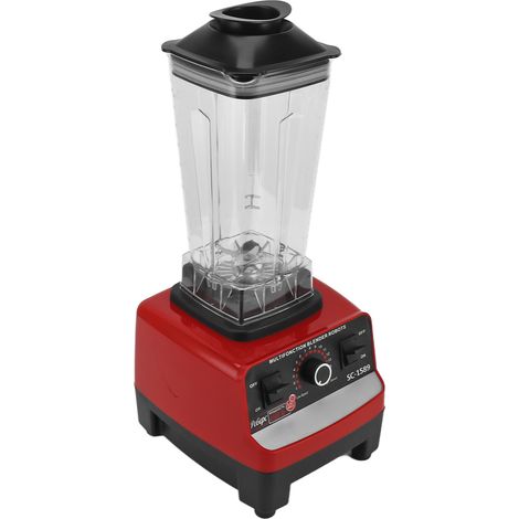 Mixeur de comptoir 4500 W, 1,8 L, 15 vitesses, robot culinaire multifonction avec 6 lames en acier inoxydable pour viande, glace et fruits, prise européenne 220 V (1/5)