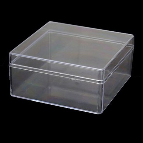 Boite De Rangement Transparente - PP - Pour Bijoux Vis Clous Accessoires Artisanat - 4 Pièces (1/5)