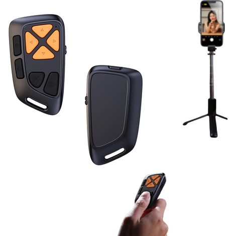 Bouton de mise en sourdine Bluetooth, télécommande pour tourner les pages, améliorez votre expérience de lecture, capturez des moments merveilleux à distance et enregistrez à distance.