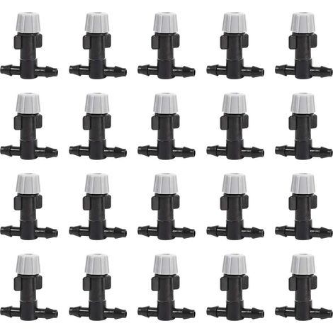 Kindfiber OÜ-20Pcs Buse Arrosage, Kit Arrosage Goutte de Jardin en T pour arrosage de Jardin (1/5)