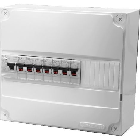 Tableau électrique precable ABB (7 disjoncteurs + 1 ID) (1/2)