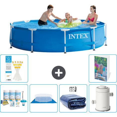 Frame Pool Rund - 305x76 cm - 7-teilig S115