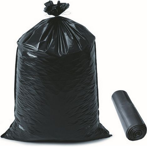 15ROTOLI SACCO PER NETTEZZA URBANA cm. 70x110 (rot. 15 pz) col. Nero