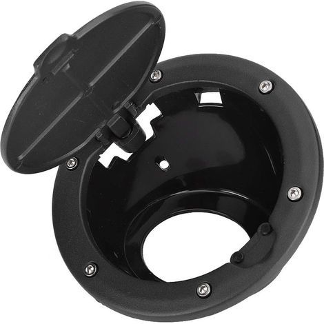 Tankdeckel-Abdeckung, schwarz, passend für Wrangler JK (1/4)