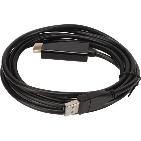 Câble adaptateur USB 3.0 vers interface multimédia HD, 1,8 m, 4K, Plug and Play, compatible OS X, Windows 10, 8, 7, Vista et XP (1/5)