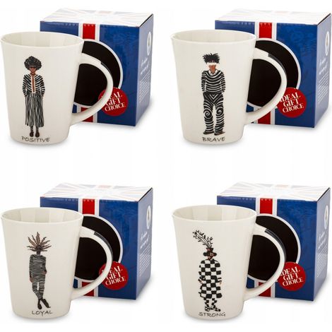 Tazza in porcellana con grafica artistica MIX (1/5)
