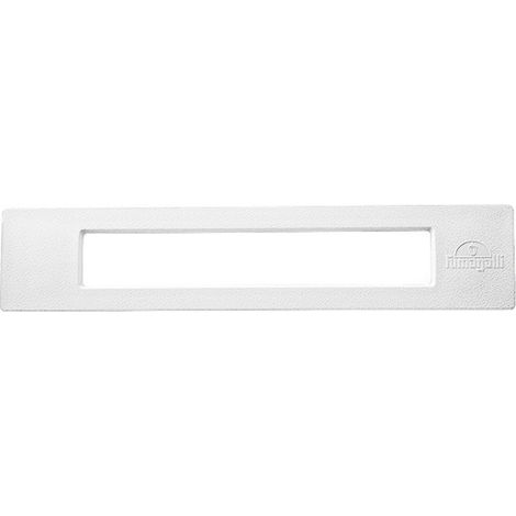 Wandeinbauleuchte nina 1xr7s(189mm) 10,5w mit Drucktaste cct(3Farben) ip55 l.25,5xw.5xh.5xh.5cm white