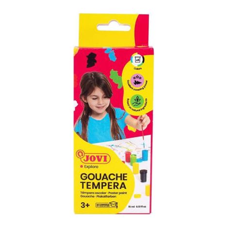TEMPERA JOVI  15 ml ESTUCHE  6