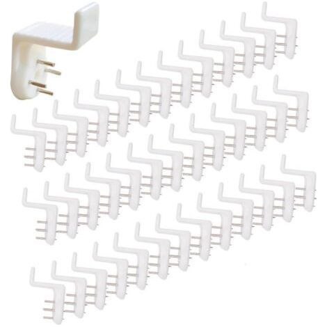 40 aluminum hooks - Traceless hanging for pictures/mirrors (1/5)