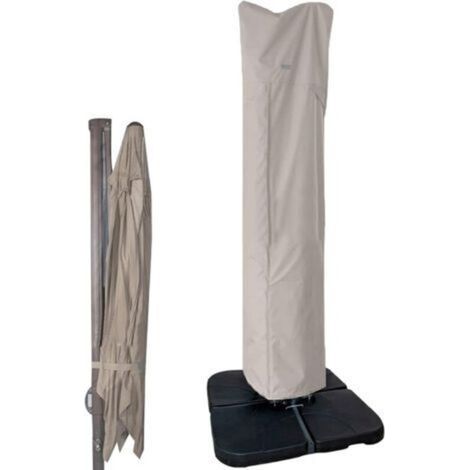 Housse pour parasol déporté – Housse imperméable et résistante pour parasols déportés, idéale pour une utilisation en extérieur, 260x65 cm. (1/4)