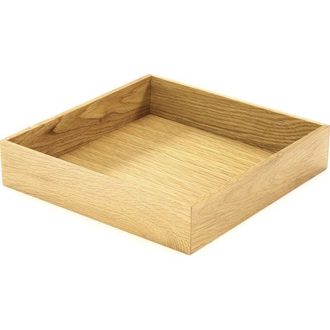 Bac carré bois - Décor : Naturel - Essence : Chêne - KESSEBOHMER (1/2)